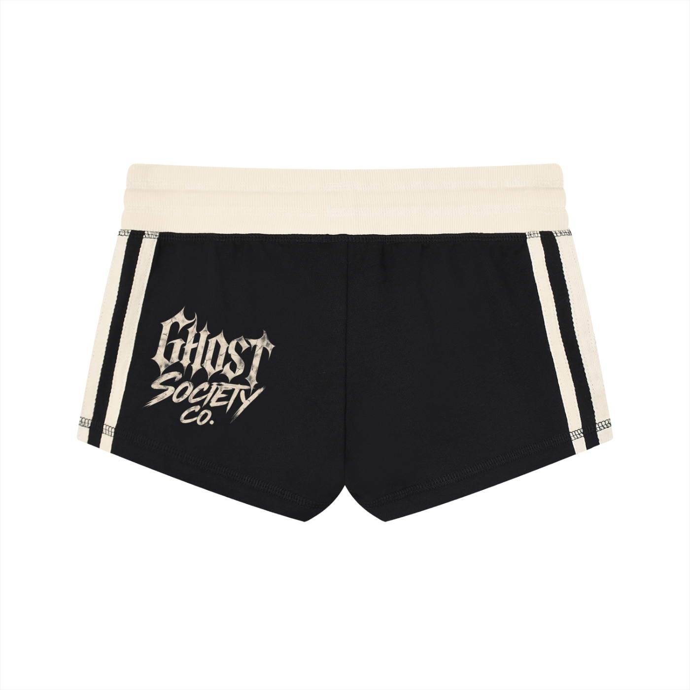 GHOST SOCIETY CO. Women's Contrast Stripe Track Shorts