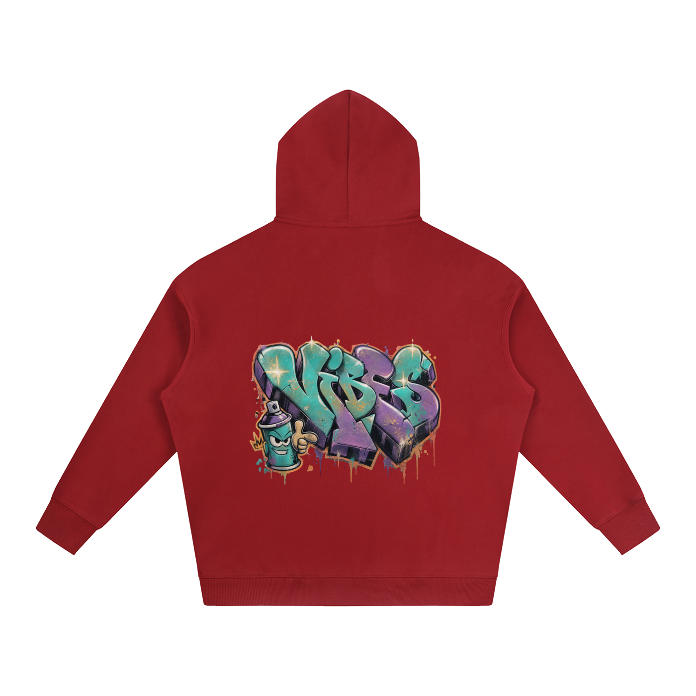 GHOST SOCIETY CO. Oversize Fleeced Hoodie