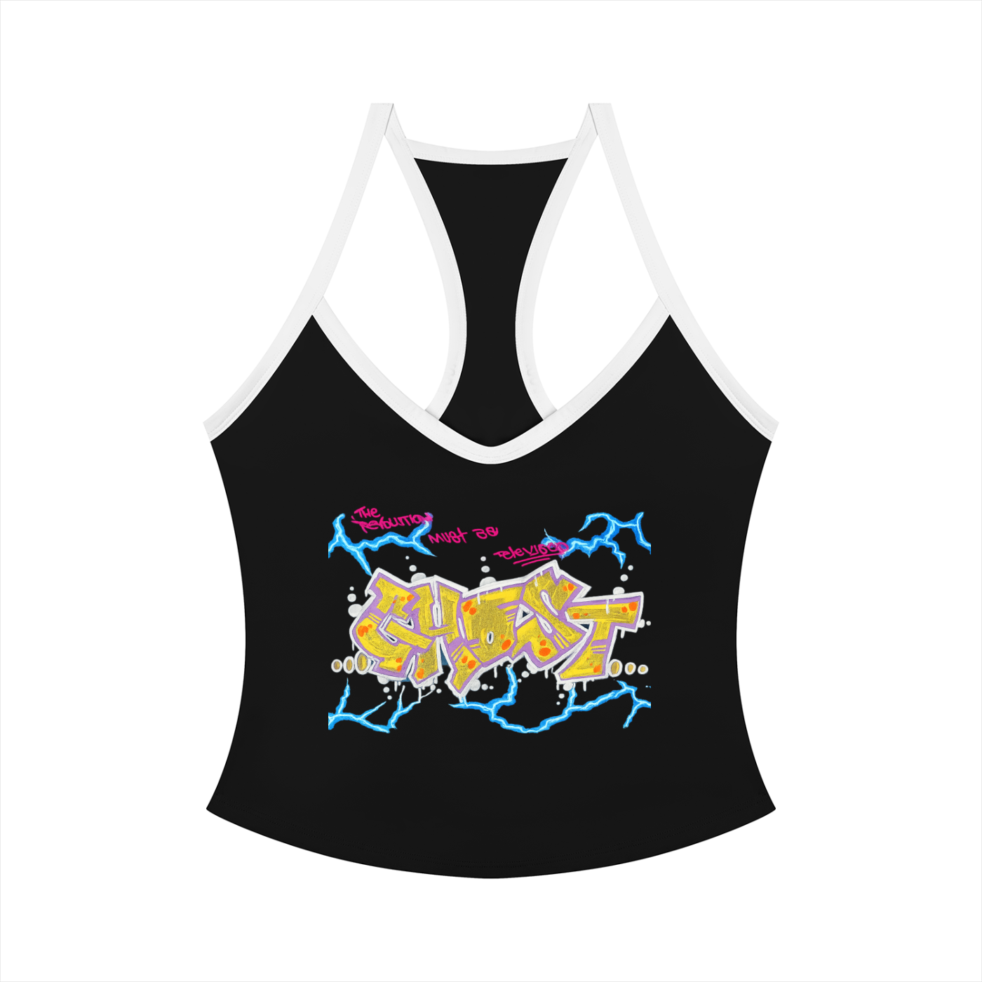 GHOST SOCIETY CO. Women’s Color Block Yoga Tank Top