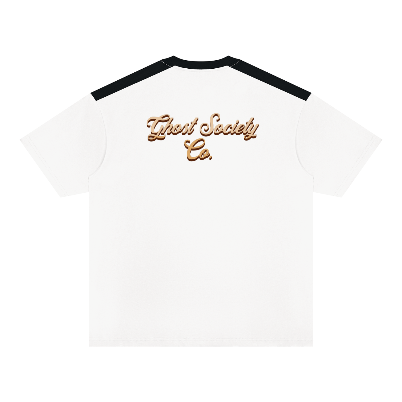 GHOST SOCIETY CO. Unisex Color Block Loose T-Shirt