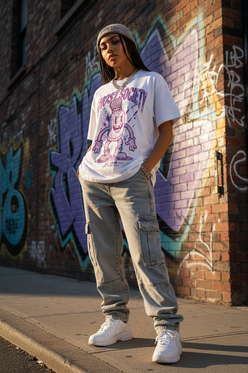 GHOST SOCIETY CO. Pure Cotton Essential Kids T-Shirt