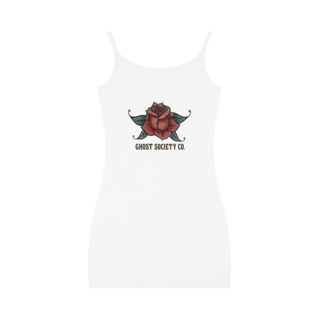 GHOST SOCIETY CO. Women's Solid Tight Sleeveless Dress