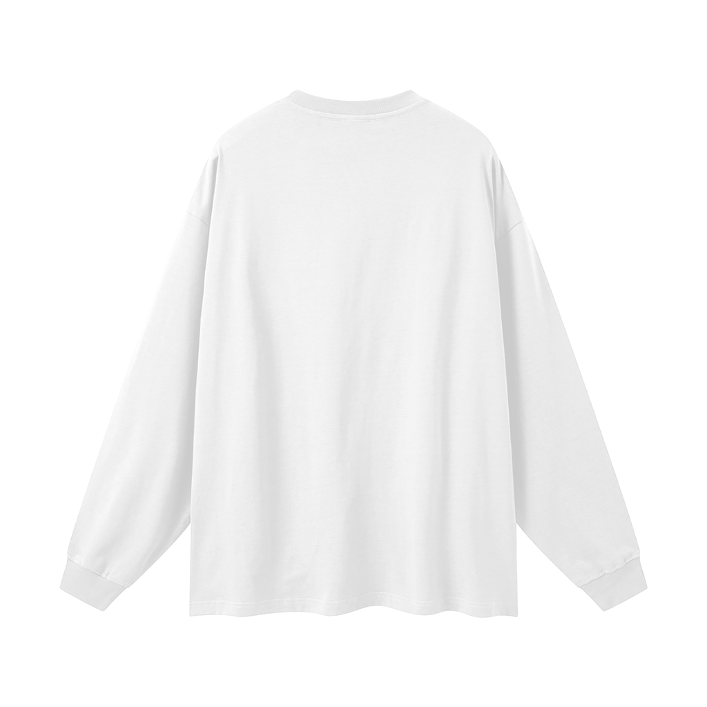 GHOST SOCIETY CO. Oversized Unisex Long Sleeve T-Shirt