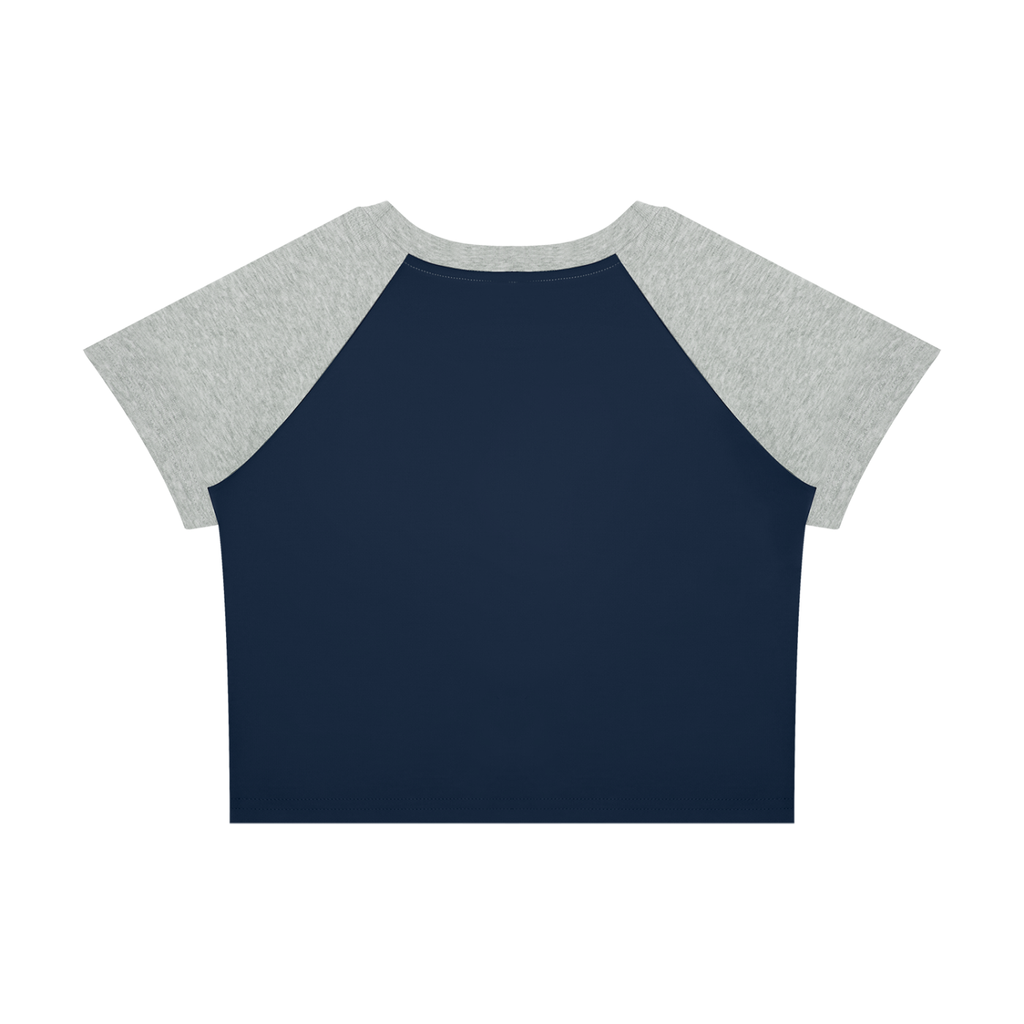 GHOST SOCIETY CO. Women’s Raglan Color Block Baby T-Shirt