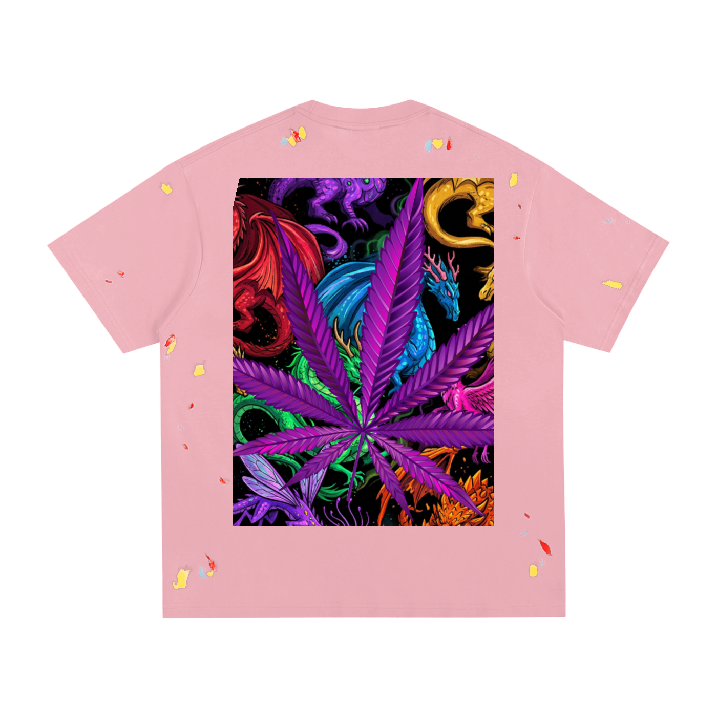 GHOST SOCIETY CO. Paint Splatter T-Shirt