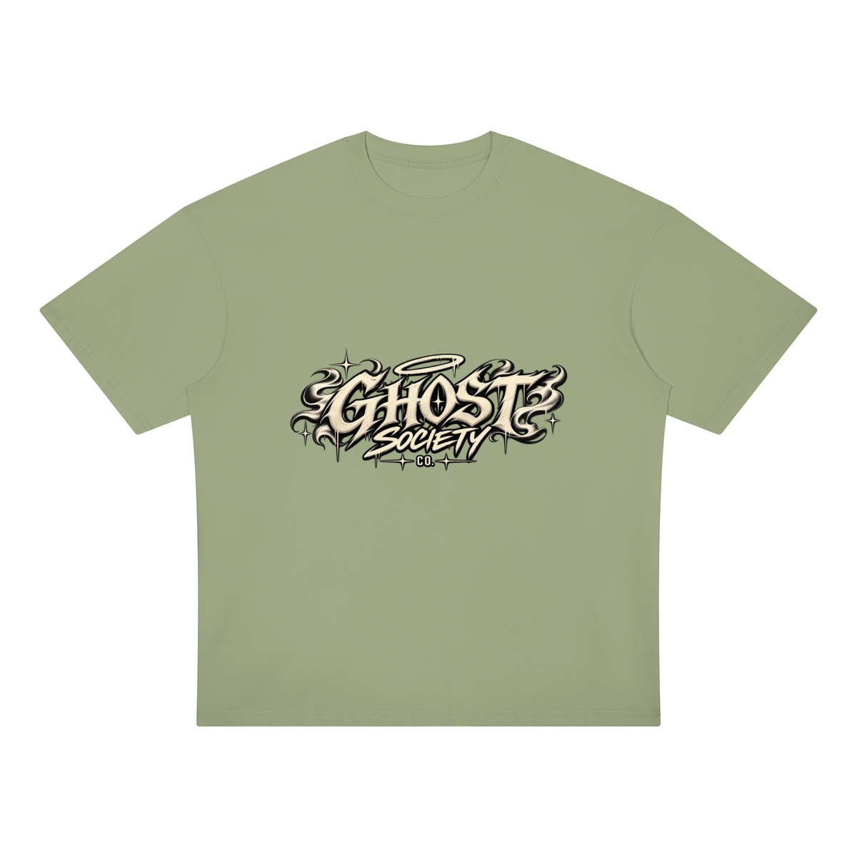 GHOST SOCIETY CO. Oversized Drop Shoulder T-Shirt