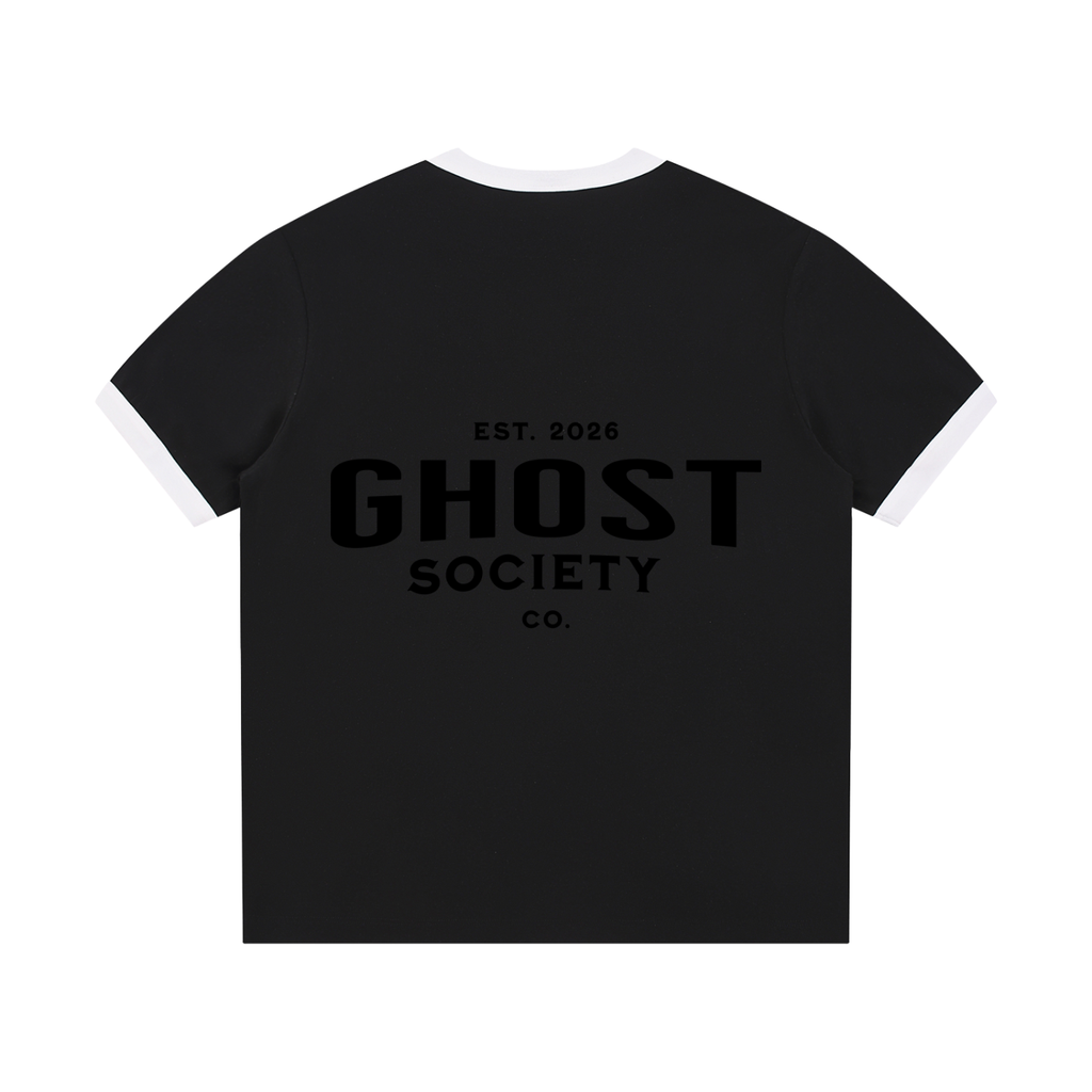 GHOST SOCIETY CO. Unisex Ringer T-Shirt