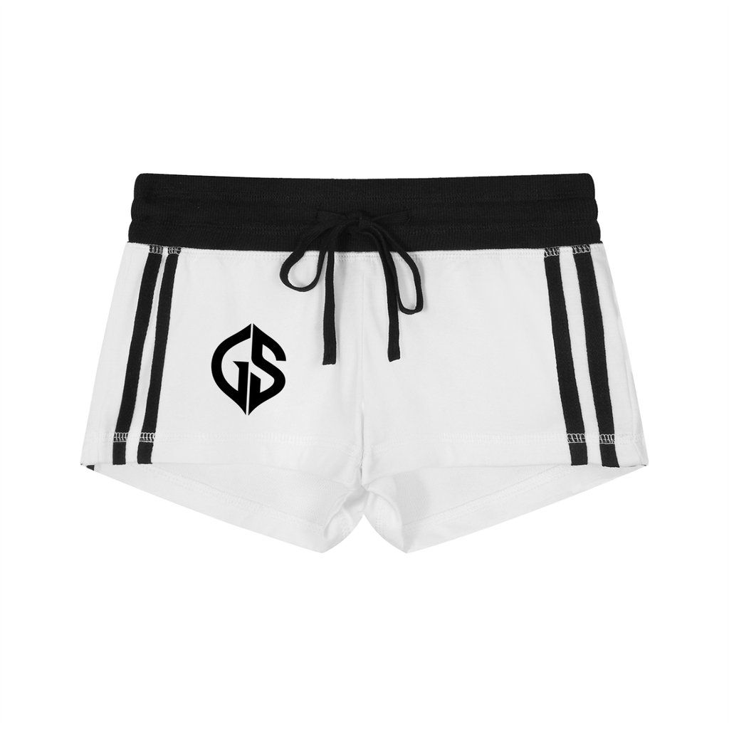 GHOST SOCIETY CO. Women's Contrast Stripe Track Shorts