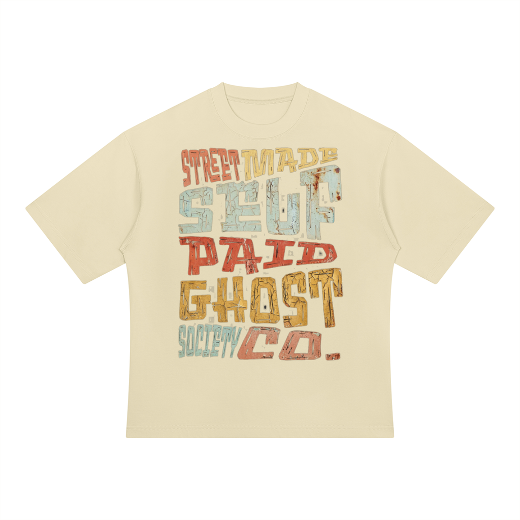 Heavyweight Oversized Drop Shoulder Tee | Ghost Society Co.