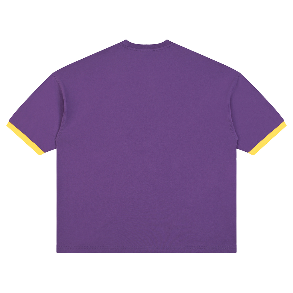 GHOST SOCIETY CO. Unisex Color Block Drop Shoulder T-Shirt
