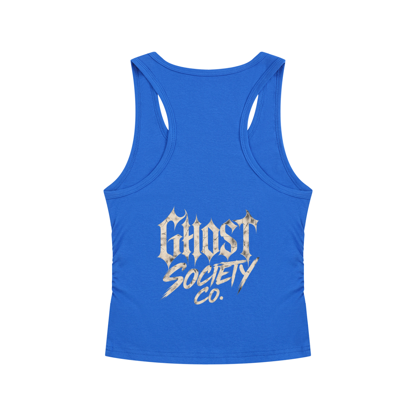 GHOST SOCIETY CO. Women’s Ruched Tank Top