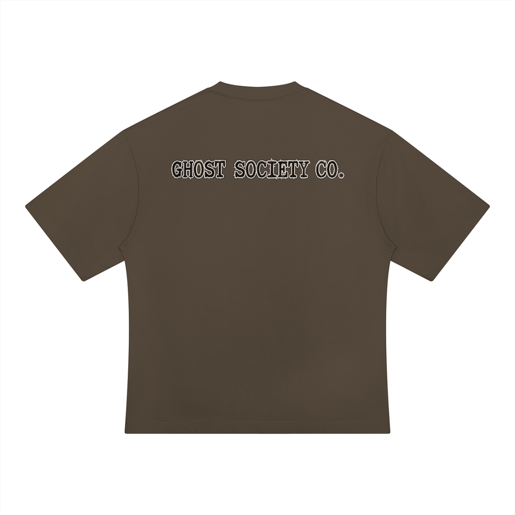 Heavyweight Oversized Drop Shoulder Tee | Ghost Society Co.