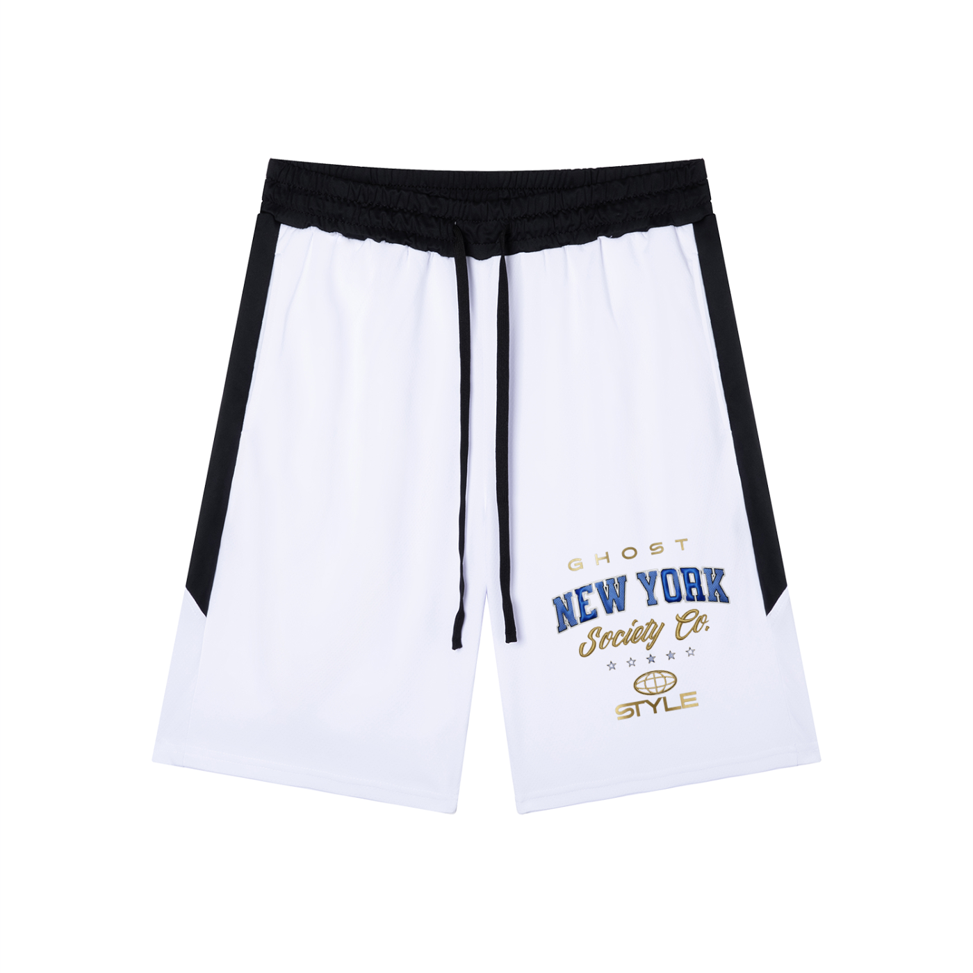 GHOST SOCIETY CO. Men's Drawstring Active Shorts