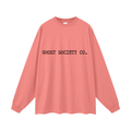 GHOST SOCIETY CO. Oversized Unisex Long Sleeve T-Shirt