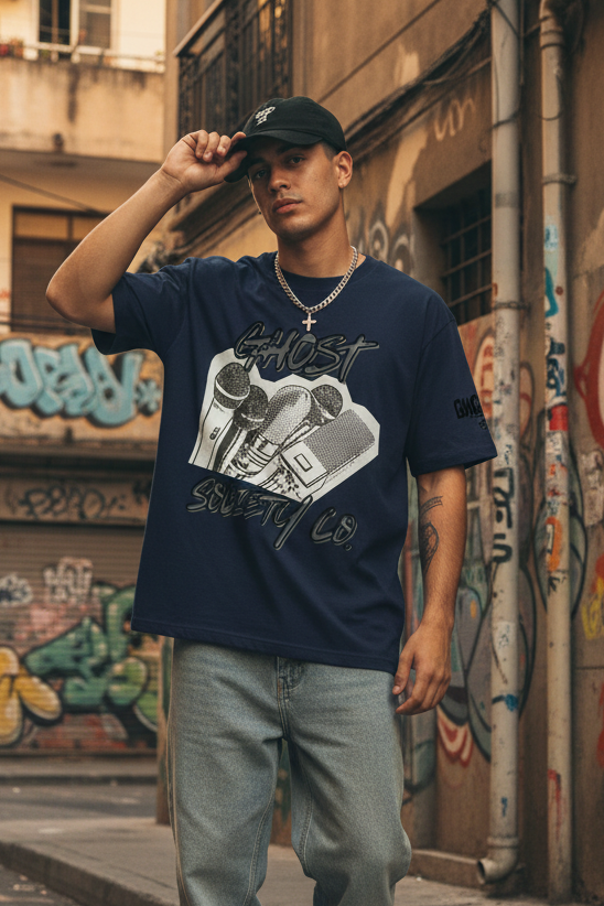 GHOST SOCIETY CO. Essential Cotton T-Shirt