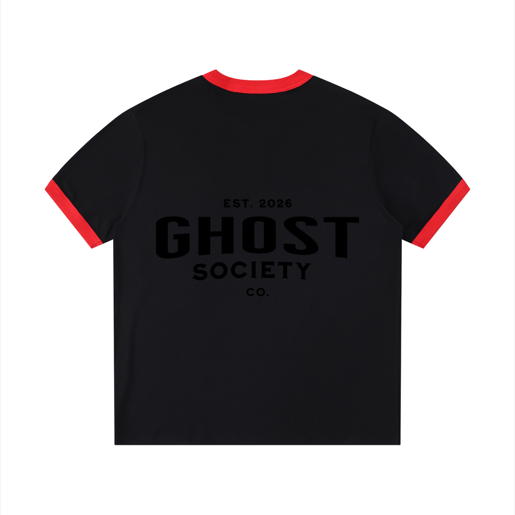 GHOST SOCIETY CO. Unisex Ringer T-Shirt