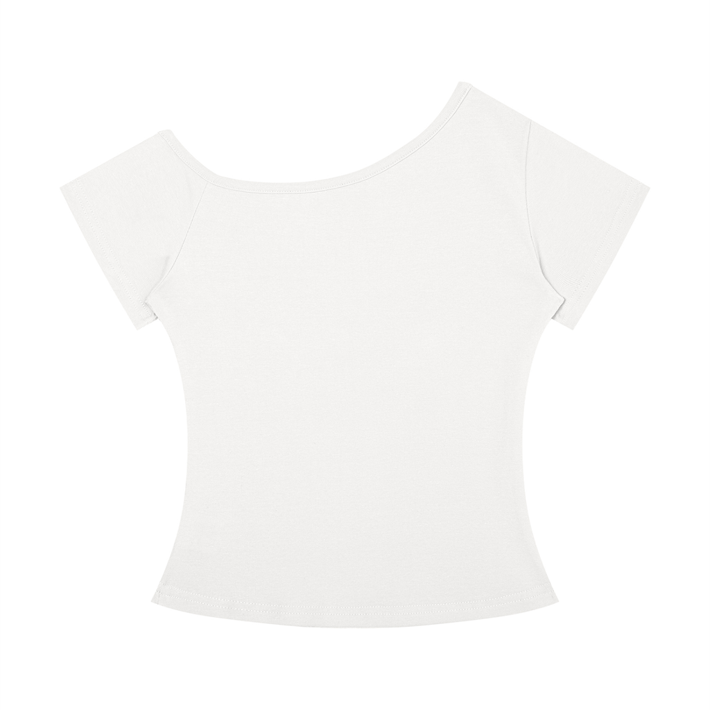 GHOST SOCIETY CO. Women’s Off-the-Shoulder T-Shirt