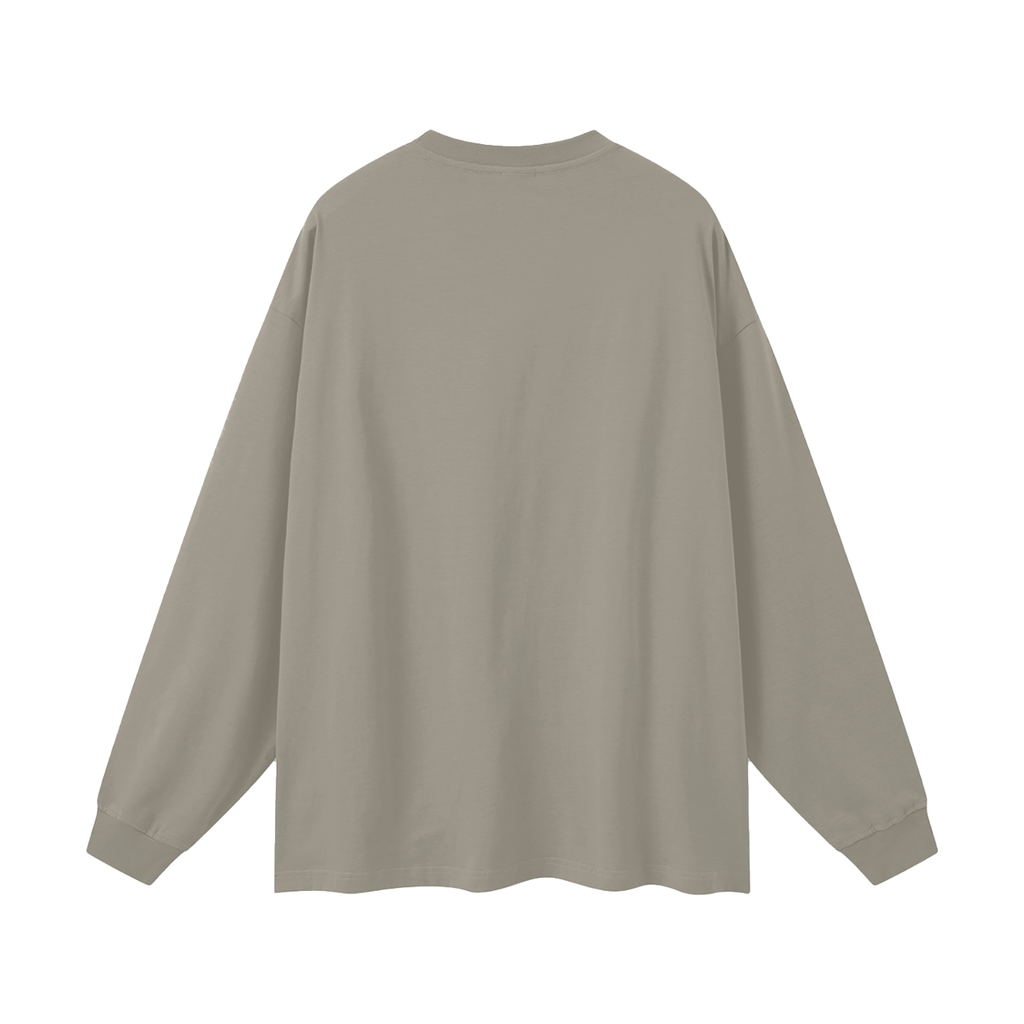 GHOST SOCIETY CO. Oversized Unisex Long Sleeve T-Shirt