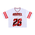 GHOST SOCIETY CO. Taped Mesh Boxy T-Shirt