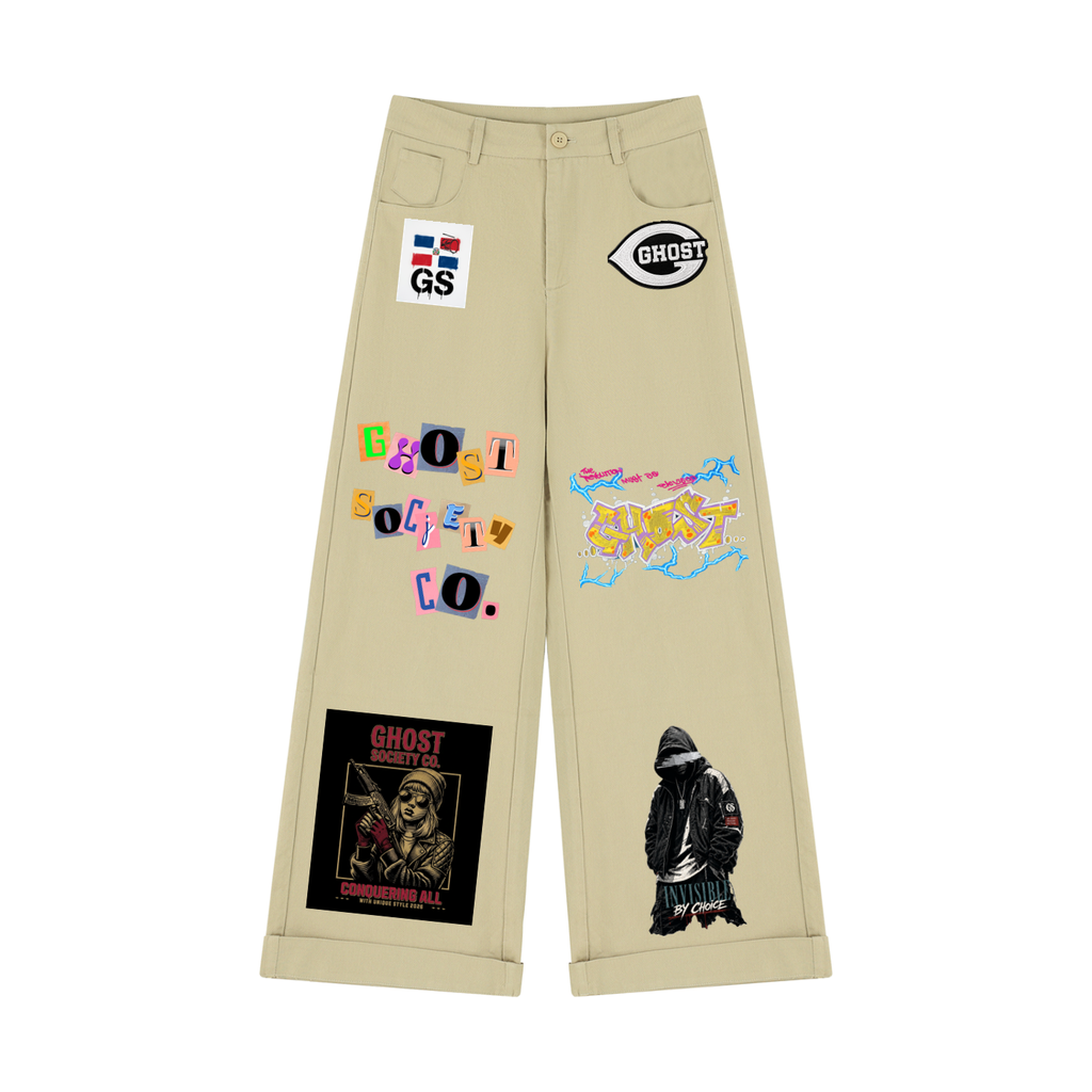 GHOST SOCIETY CO. Women’s Tencel Wide Leg Pants