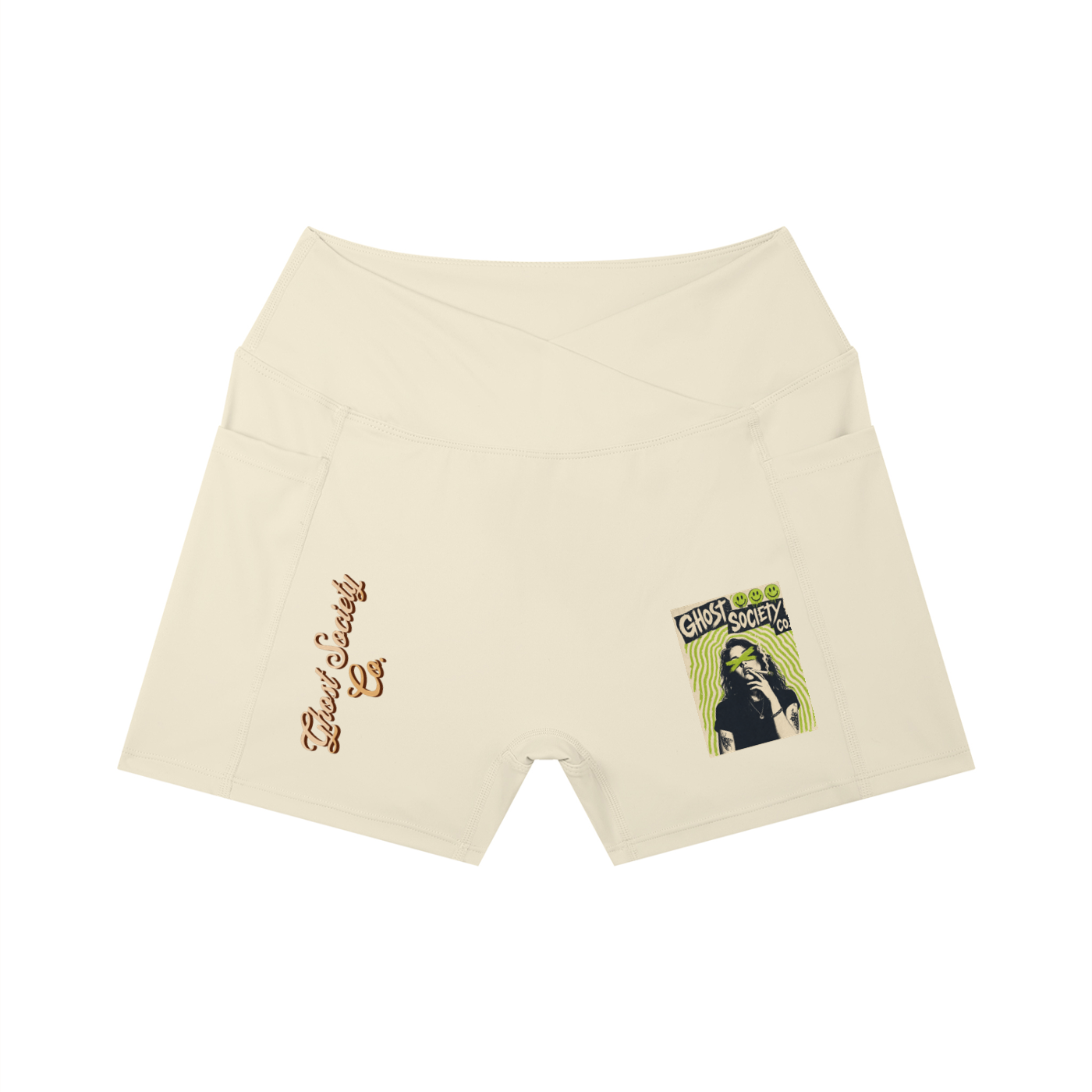 Women's High Rise Pocket Yoga Shorts