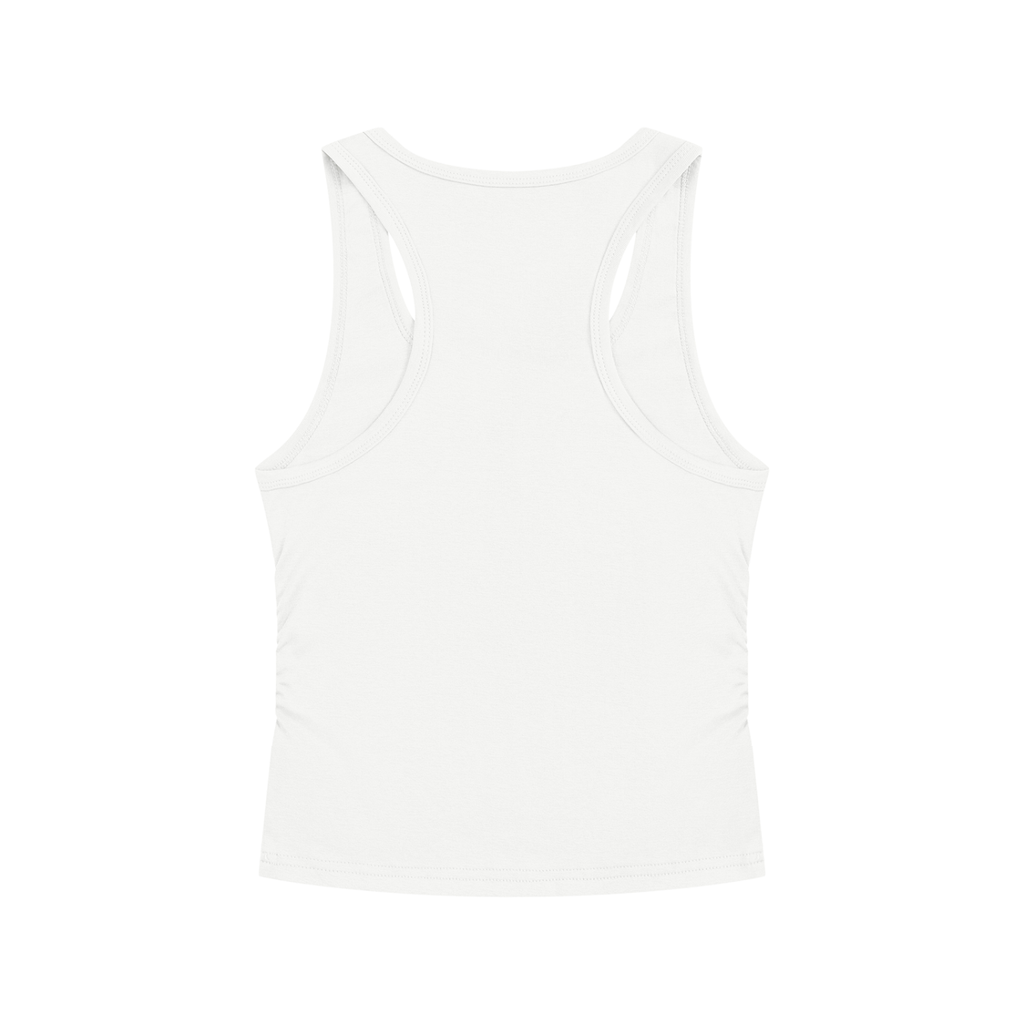 Women's Ruched Crop Tank Top | Ghost Society Co.