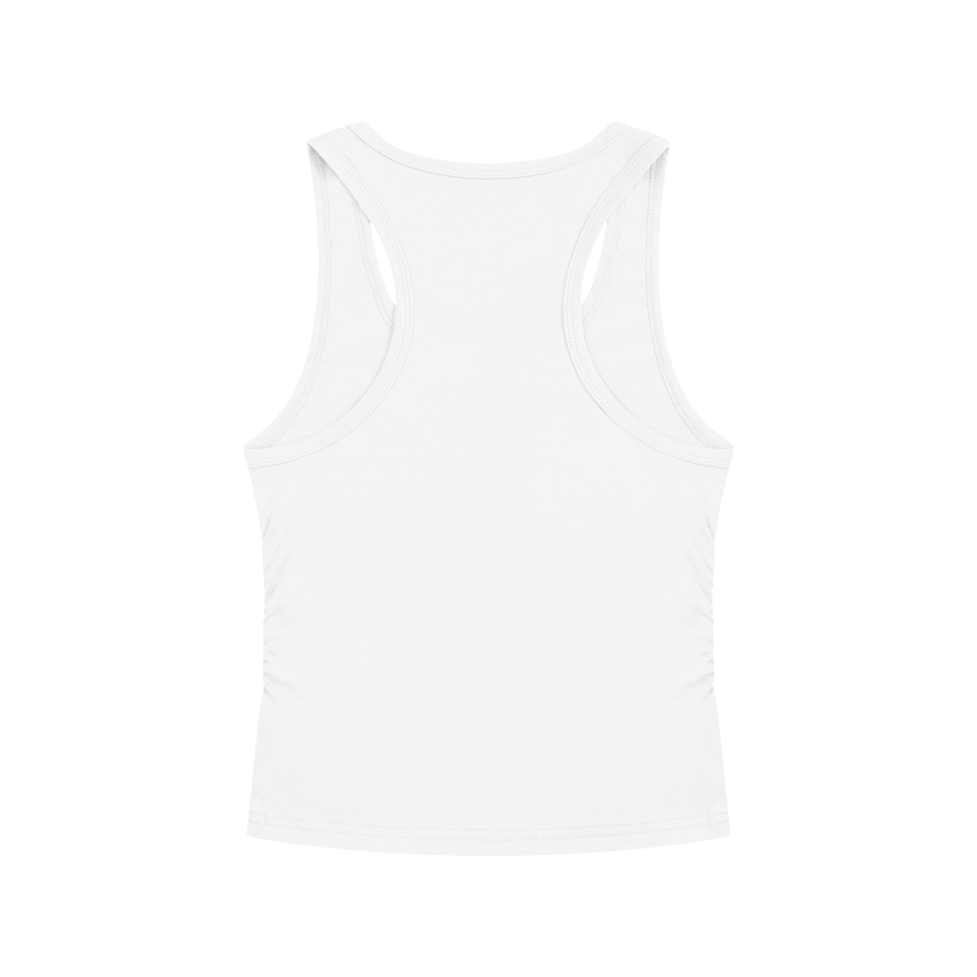 Women's Ruched Crop Tank Top | Ghost Society Co.